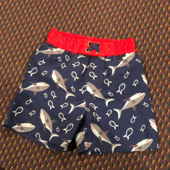 Quad Seven Swim Nwot Quad Seven Baby Shark Boys Swim Suit Poshmark